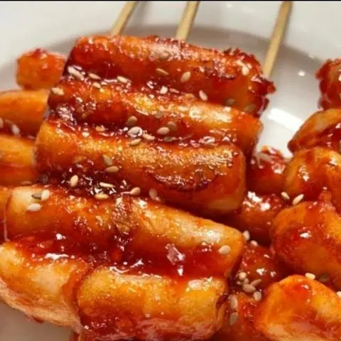 Hình ảnh tokbokki trộn sốt