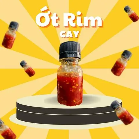Hình ảnh Ớt Rim Mật Ong Siêu Cay (Chai 50ml)