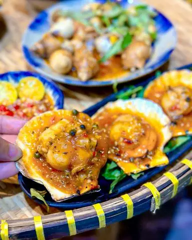 Hình ảnh Sò điệp Nhật sốt jambon - 3 con