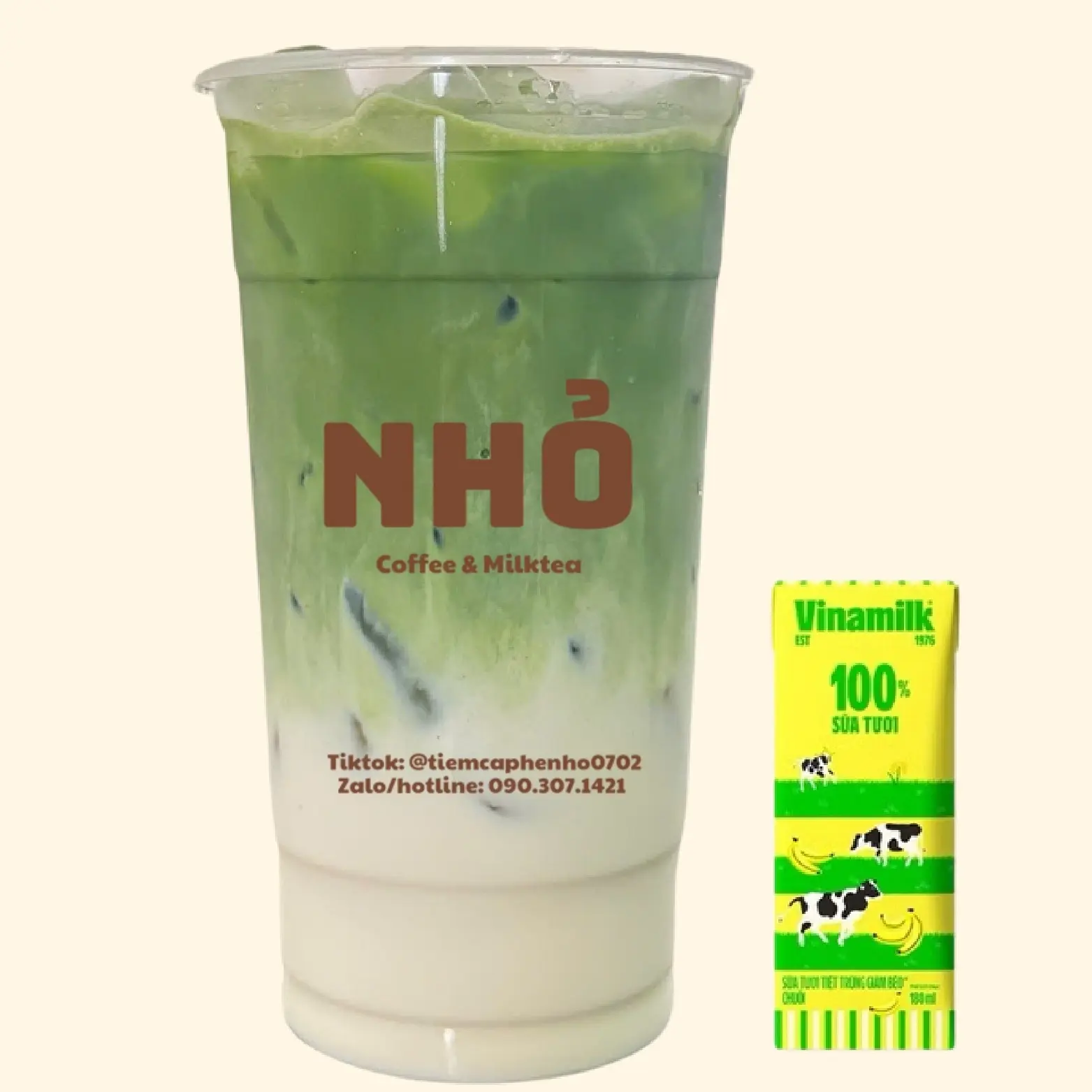 Hình ảnh Matcha sữa chuối