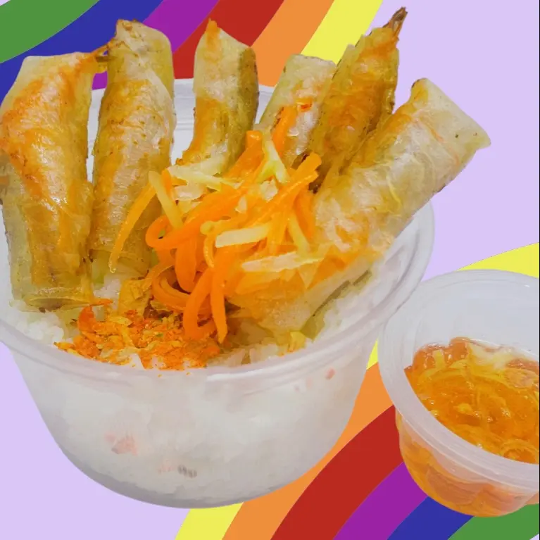 Hình ảnh Cơm Chả Ram Tôm Đất, 6 Cây Bình Định, Tép (ST25) + Tặng Sốt Mắm Tỏi Phi, Đồ Chua