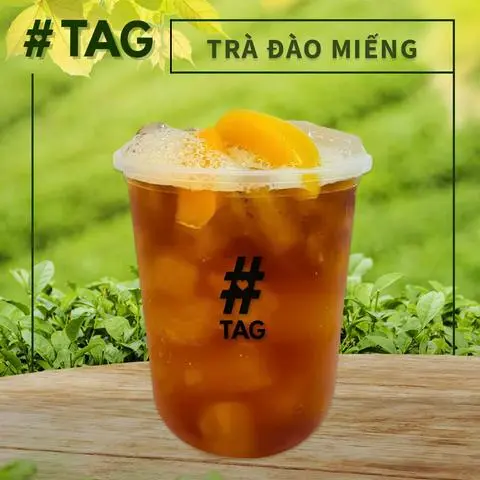 Hình ảnh Trà đào miếng