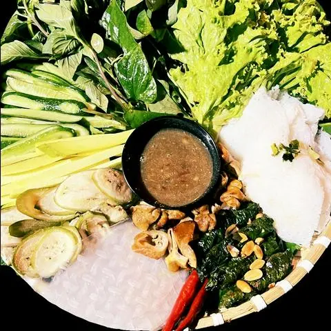 Hình ảnh Phần thập cẩm  Bò Lá Lốt - Ruột khìa Xá XỊ- 1 Phần