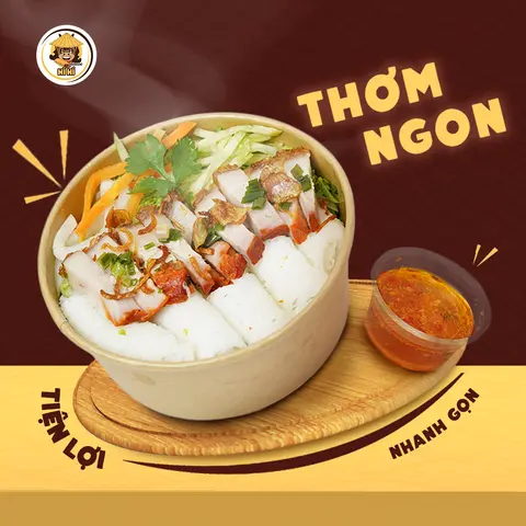 Hình ảnh Bánh hỏi heo quay