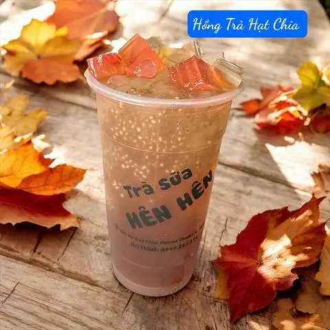 Hình ảnh Hồng Trà Hạt Chia