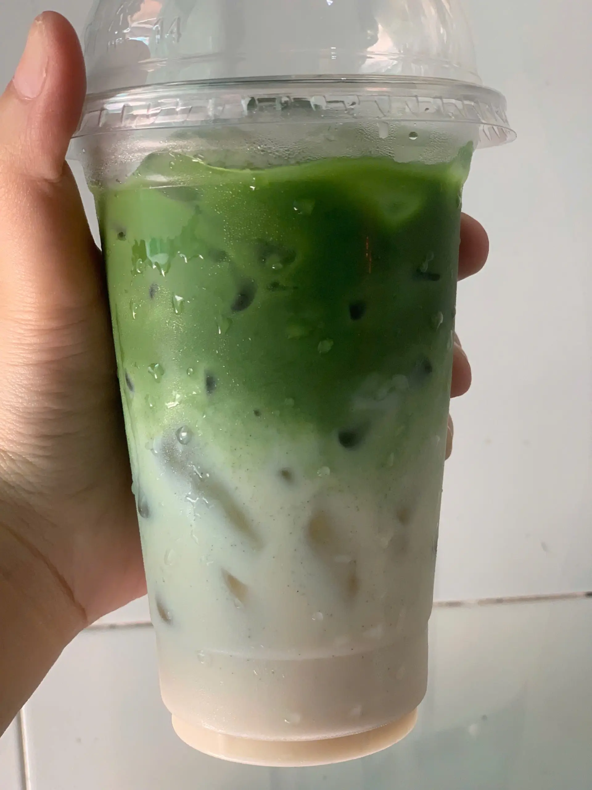 Hình ảnh Matcha latte sữa tươi