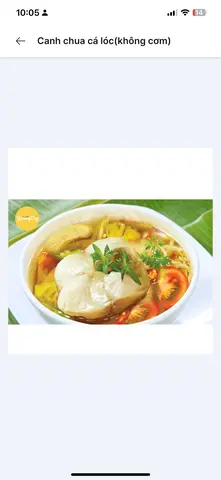 Hình ảnh Canh chua cá lóc (ko cơm)