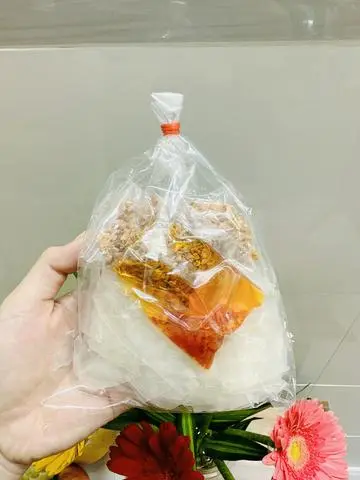 Hình ảnh Bánh tráng tỏi không trộn