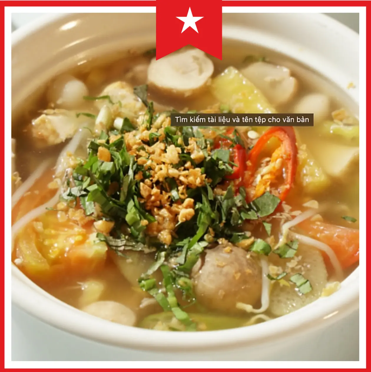Hình ảnh Canh chua chay - Southern Vietnamese sour soup
