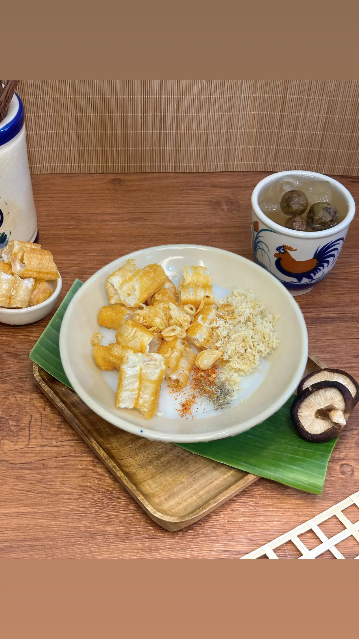 Hình ảnh Combo cháo sườn quẩy Hà Nội