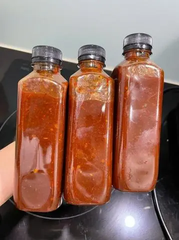 Hình ảnh Sốt Thái chua cay chai 330ml