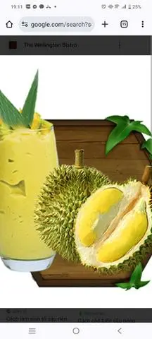 Hình ảnh sinh tố bơ sầu riêng 