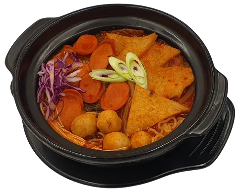 Hình ảnh Mì Cay Kim Chi Chả Cá Hàn Quốc