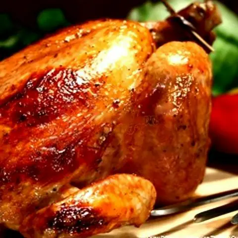 Hình ảnh Gà nướng sa tế