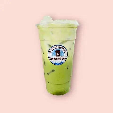 Hình ảnh Matcha Latte Hạnh Nhân