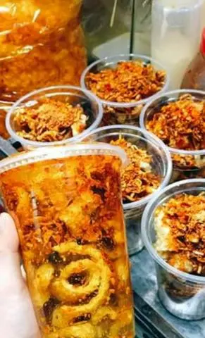 Hình ảnh Da heo lắc tỏi 