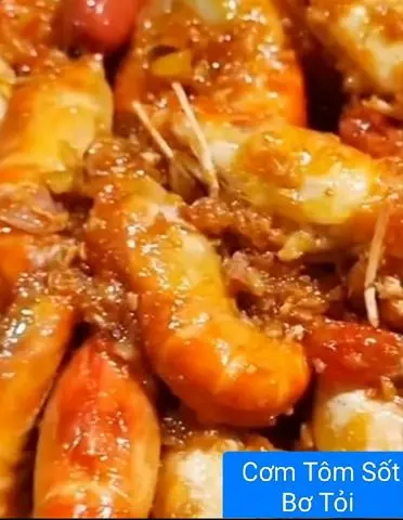 Hình ảnh Cơm Tôm Xào Bơ Tỏi 