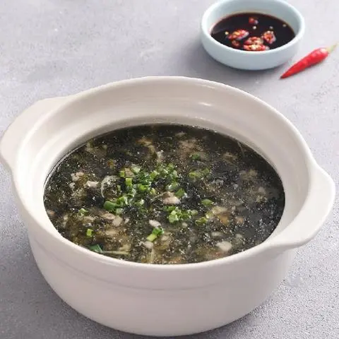Hình ảnh Canh rong biển thịt bằm