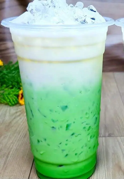 Hình ảnh Sâm Dứa Sữa Ly Khổng Lồ 800ml