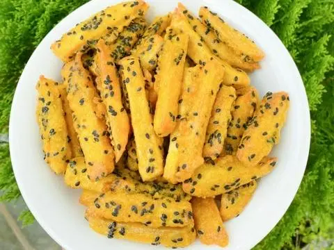Hình ảnh Khoai Lang Tẩm Bột Chiên Giòn