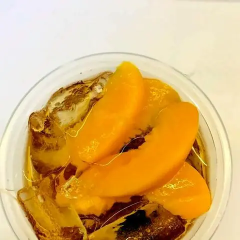 Hình ảnh Trà đào miếng
