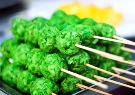 Hình ảnh Chả cá cốm xanh