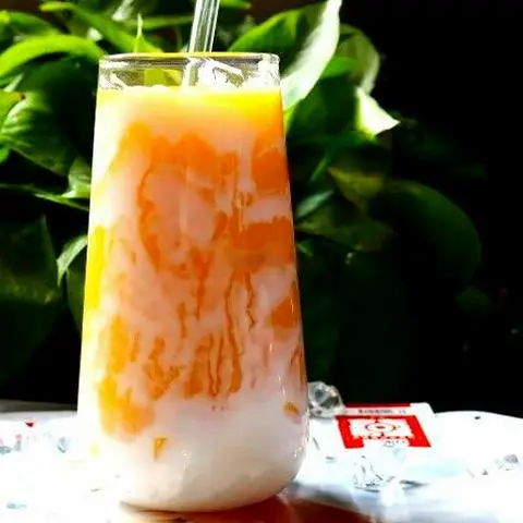 Hình ảnh Sữa tươi đào dầm - size L 