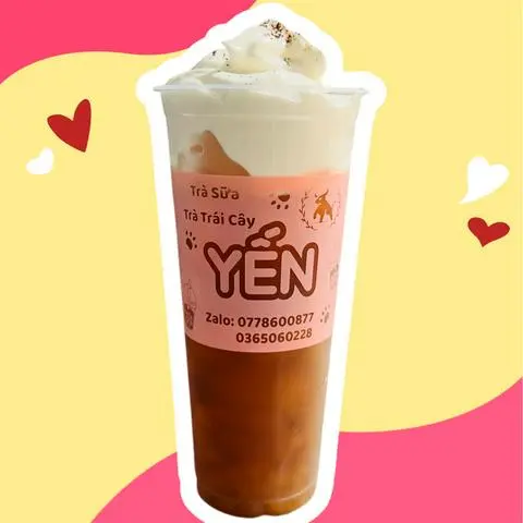 Hình ảnh Lục Trà Kem Muối Size 700ml