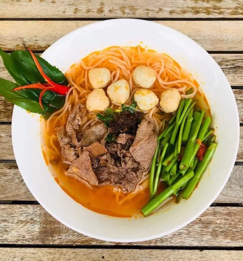 Hình ảnh Mì Thái Bò - Cá Viên