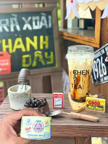 Hình ảnh Sữa gấu trân châu đường đen