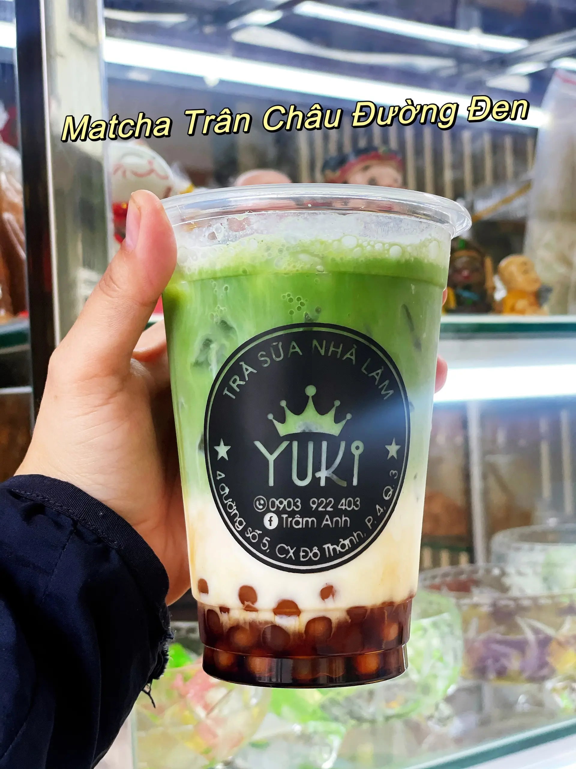 Hình ảnh Socola Trân Châu Đường Đen