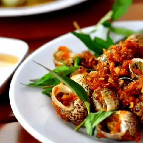 Hình ảnh Mỡ bông xào tỏi
