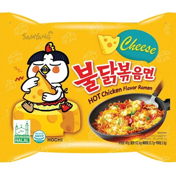 Hình ảnh Mì Trộn Cay Samyang Vị Phô Mai