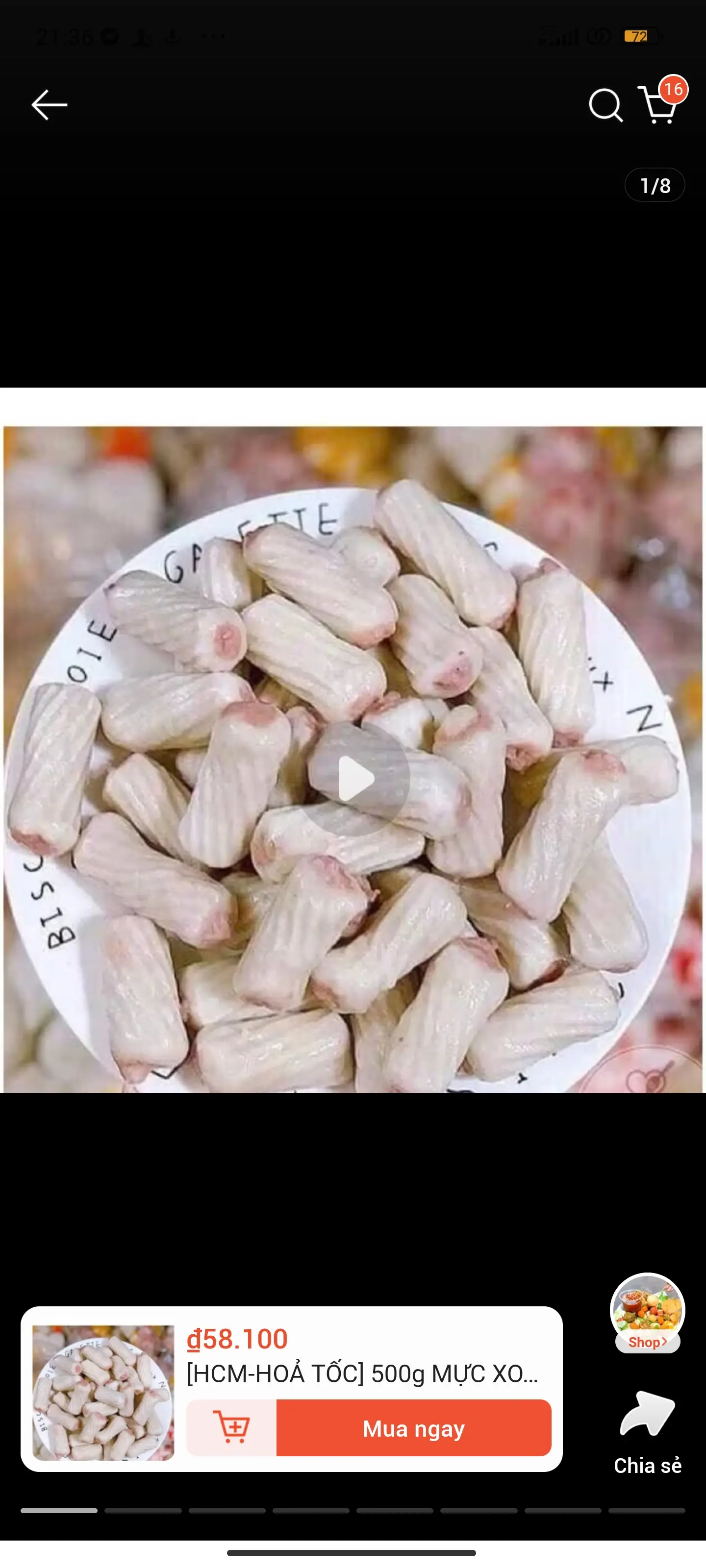 Hình ảnh chả mực 