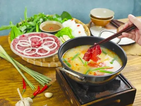 Hình ảnh Lẩu Bò Nhúng Mẻ