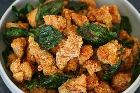 Hình ảnh Gà Viên Chiên Đài Loan 鹹酥雞