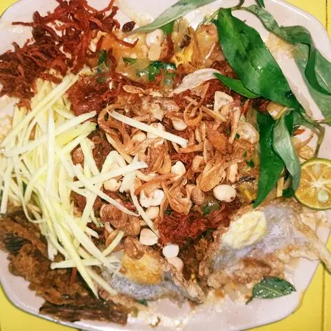 Hình ảnh bánh tráng trộn
