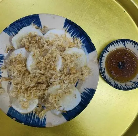 Hình ảnh Bánh dày chiên ruốc