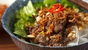 Hình ảnh Bún thịt bò xào