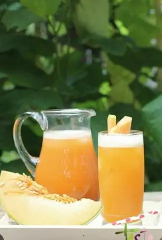 Hình ảnh sinh  tố  dưa  lưới  ly700ml 
