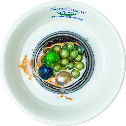 Hình ảnh Rau câu cafe trân châu