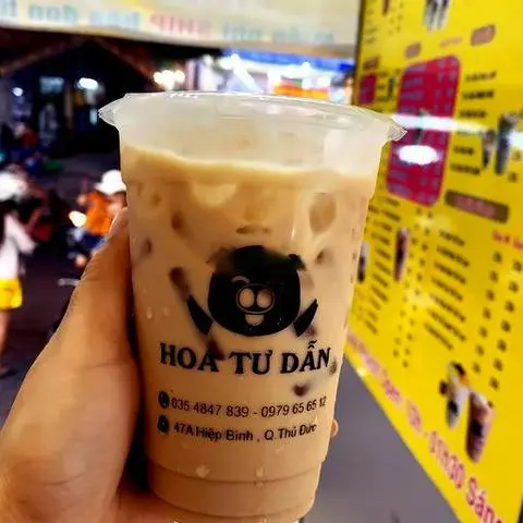 Hình ảnh Trà sữa nho