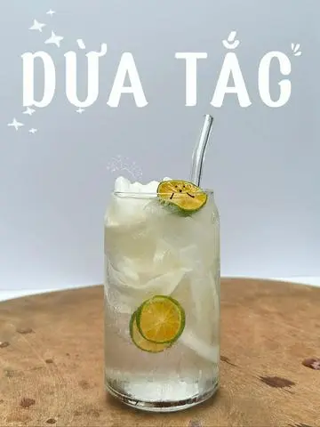 Hình ảnh Dừa Tắc ly 800ml