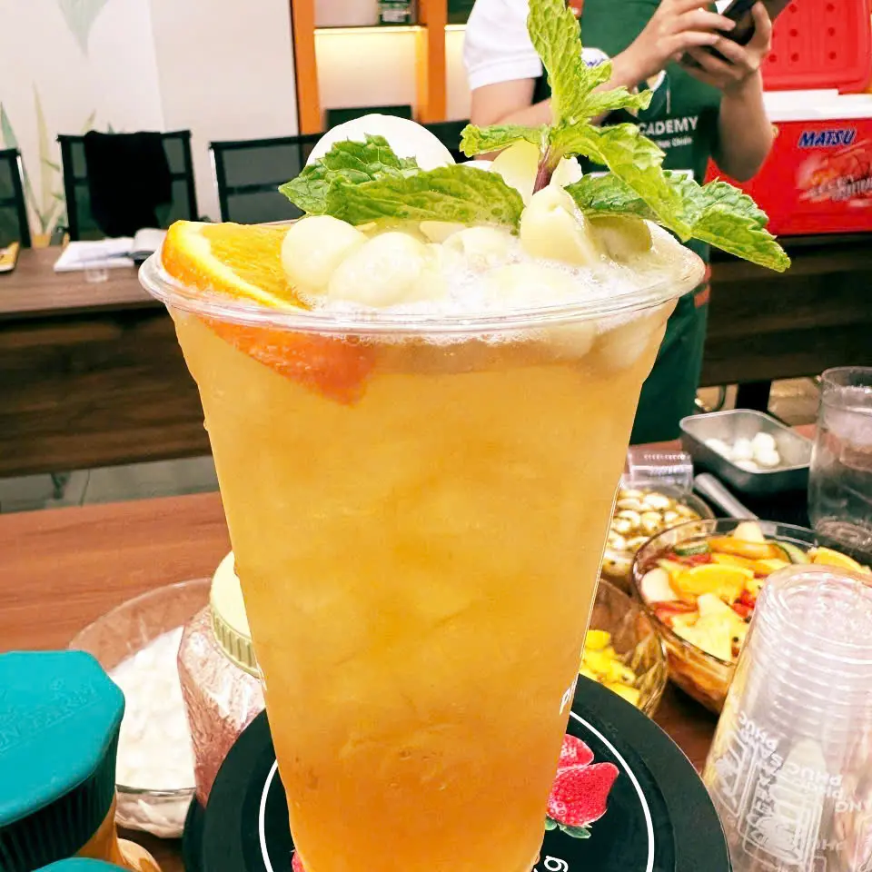 Hình ảnh Trà Sen Nhãn _ Size M