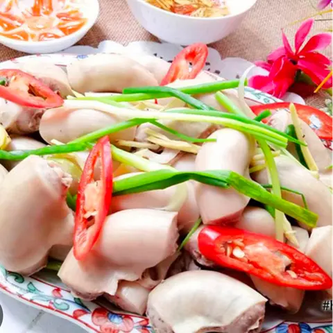 Hình ảnh Dồi Trường Hấp Gừng (Không Kèm Cháo)