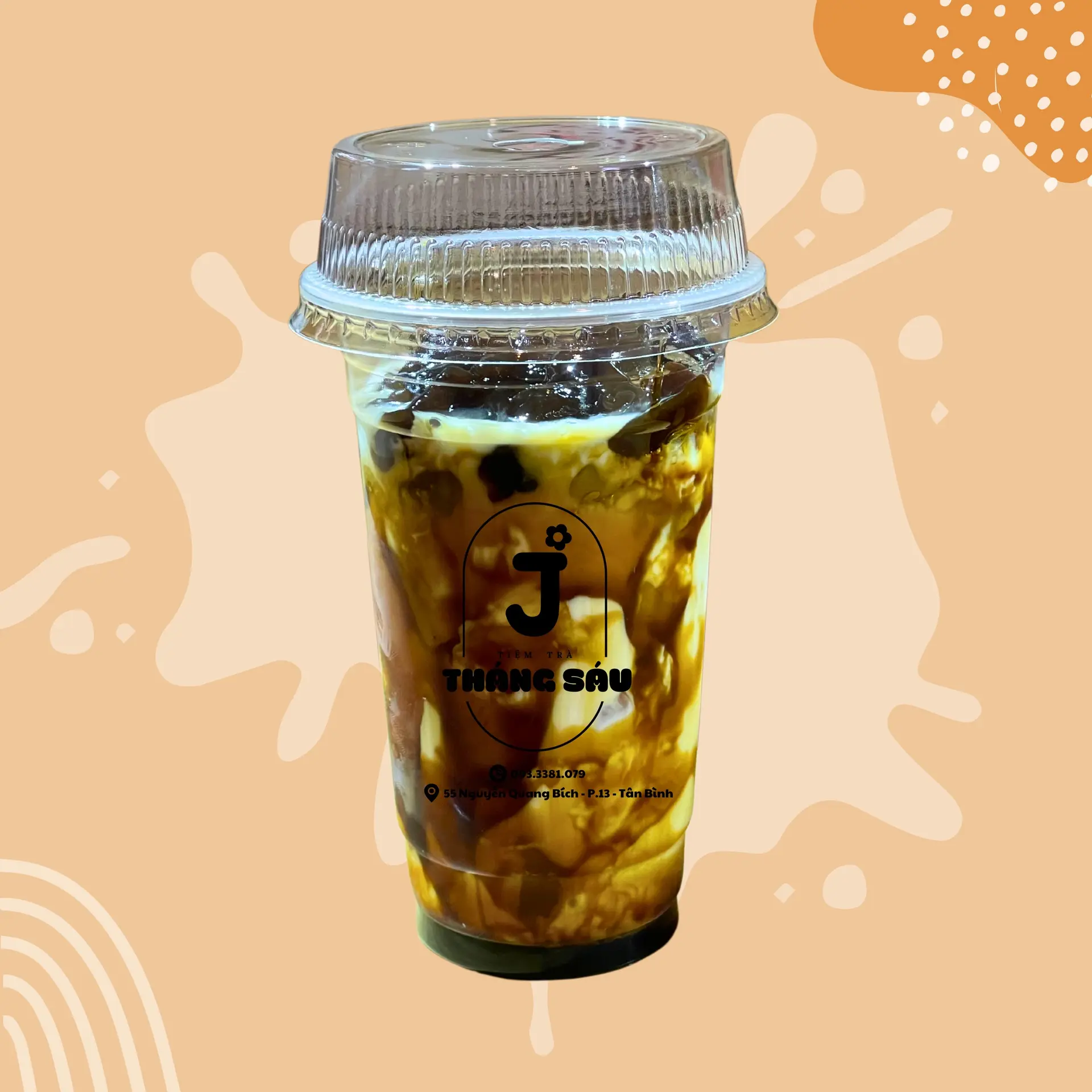 Hình ảnh Sữa Tươi Trân Châu Đường Đen 700ml