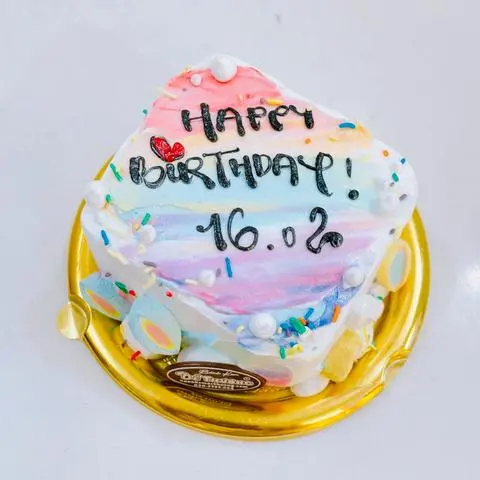 Hình ảnh bánh kem mini màu pastel đẹp mắt