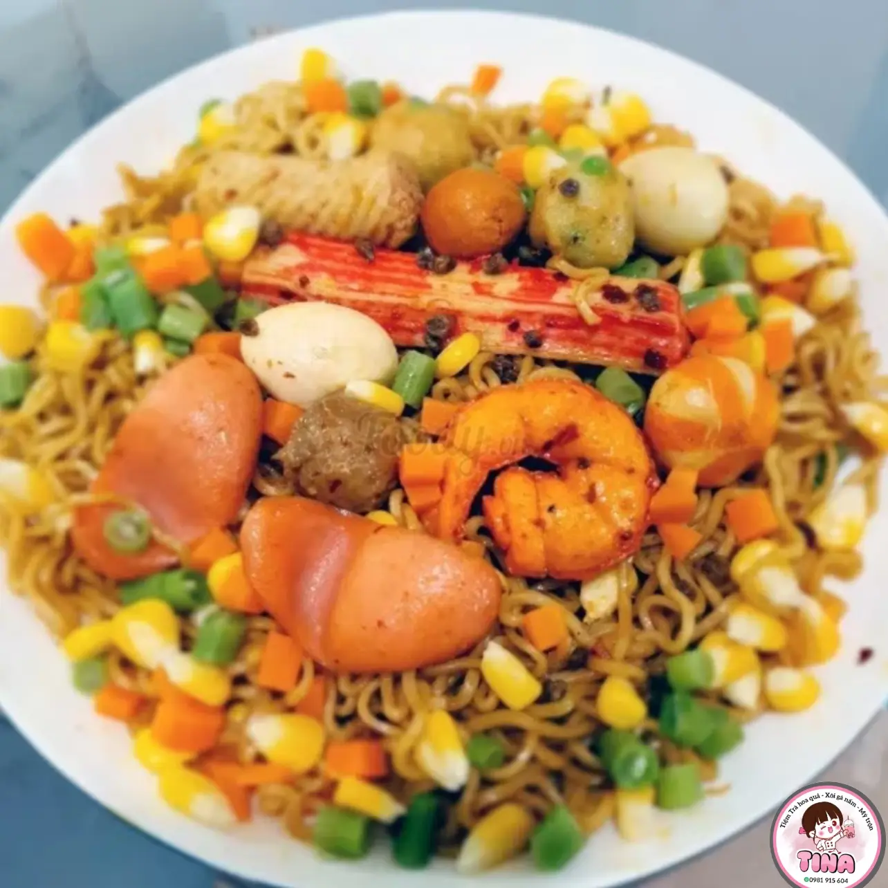 Hình ảnh MỲ TRỘN SIÊU FULL TOPPING 
