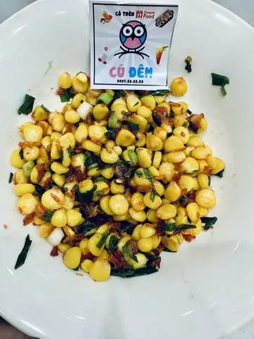 Hình ảnh Bắp xào + Hồng trà