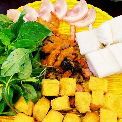 Hình ảnh Bún Đậu Thập Cẩm 1 Người + 1 Ly Nước 